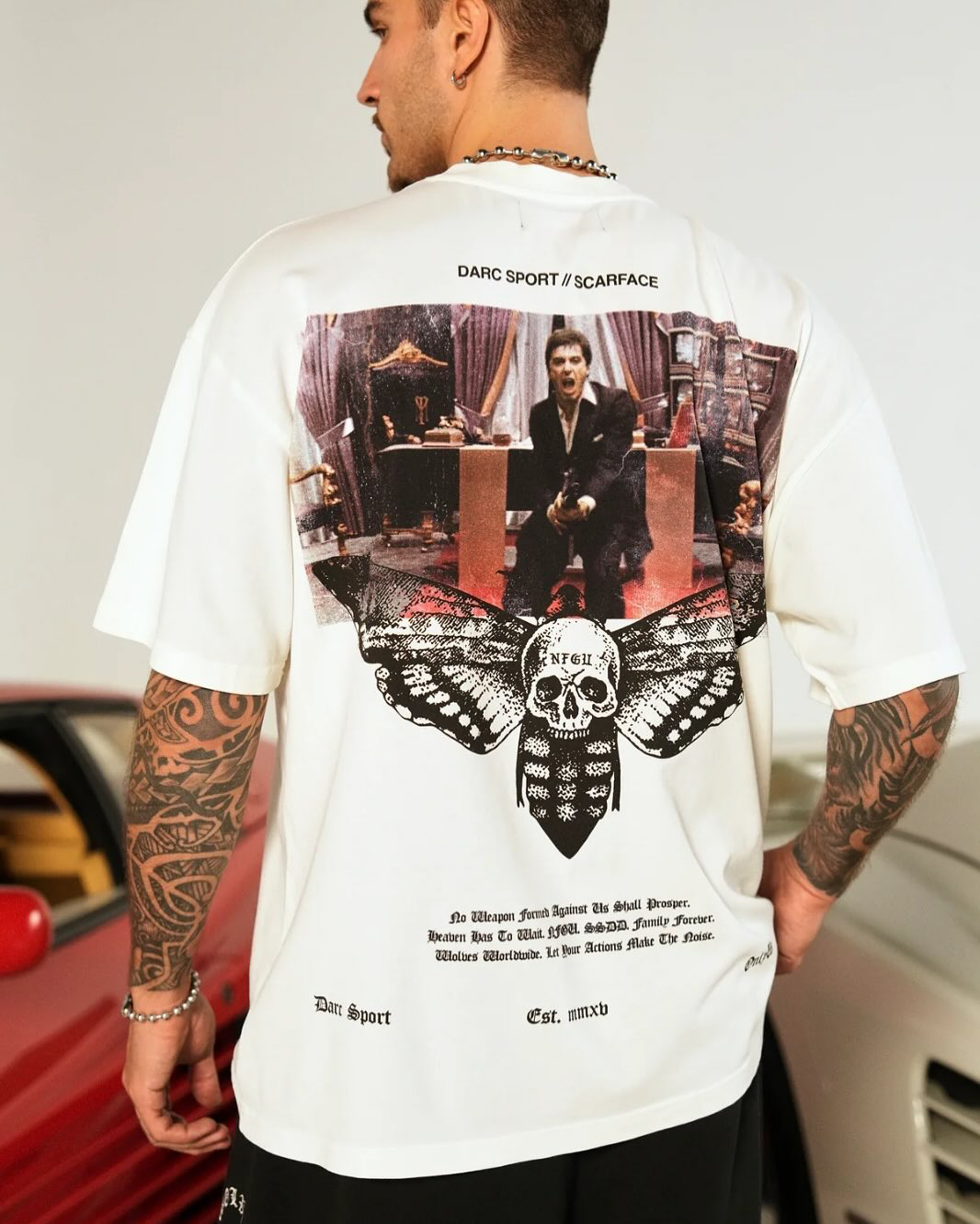 CAMISETA OVERSIZED - SAY HELLO WHITE