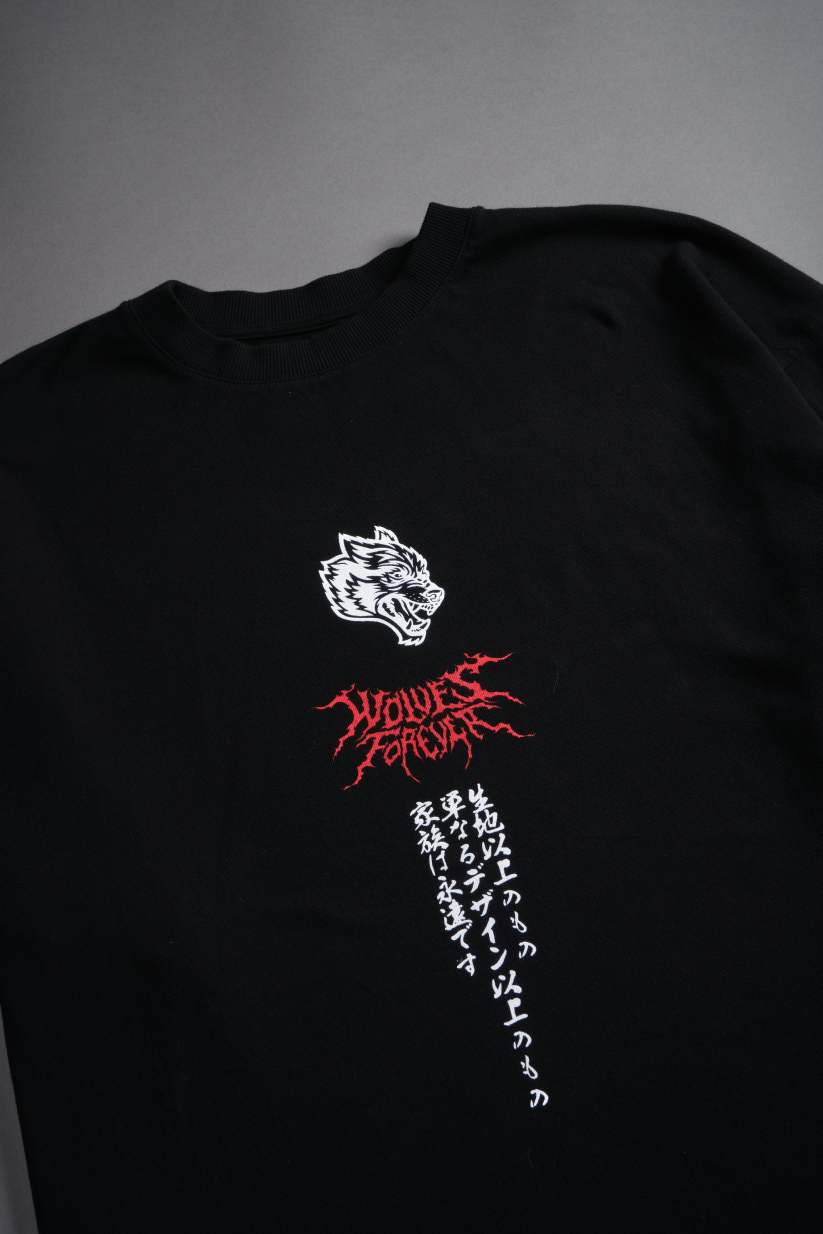 CAMISETA OVERSIZED - SAMURAI SKULL