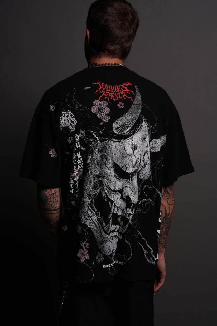 CAMISETA OVERSIZED - ONI SAKURA