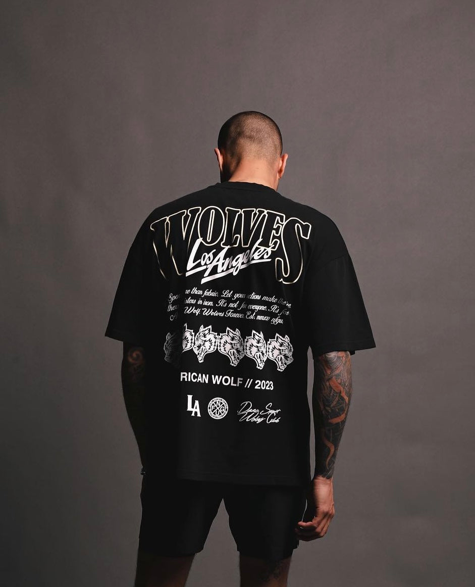 CAMISETA OVERSIZED - AMERICAN WOLF