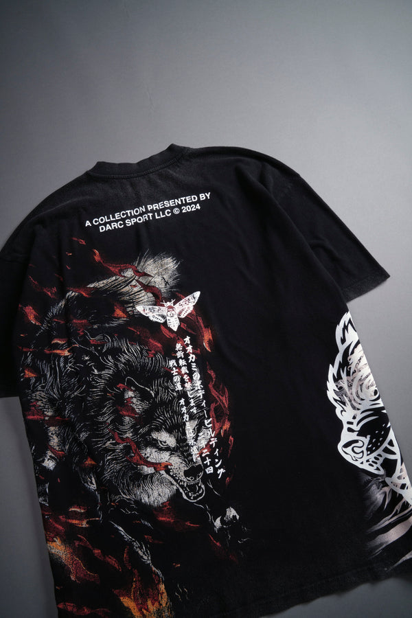 CAMISETA OVERSIZED - WOLF FLAME