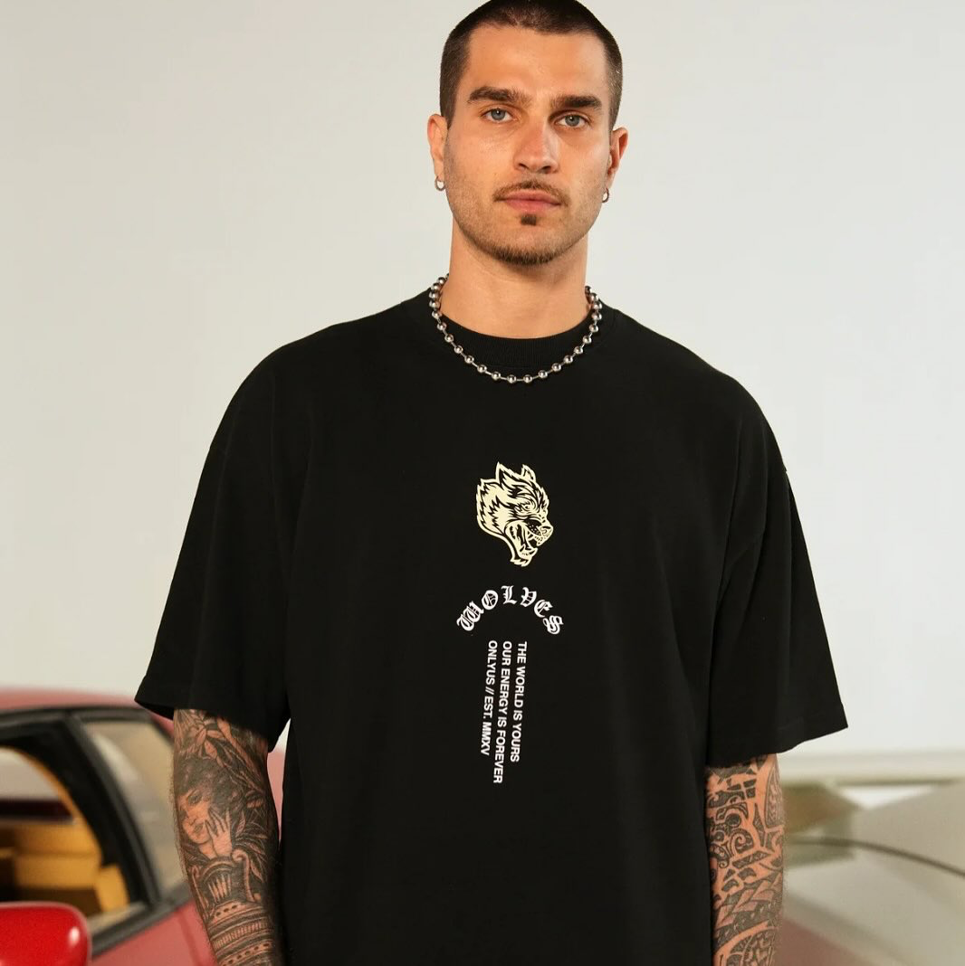 CAMISETA OVERSIZED - OUR PAIN OUR GAIN