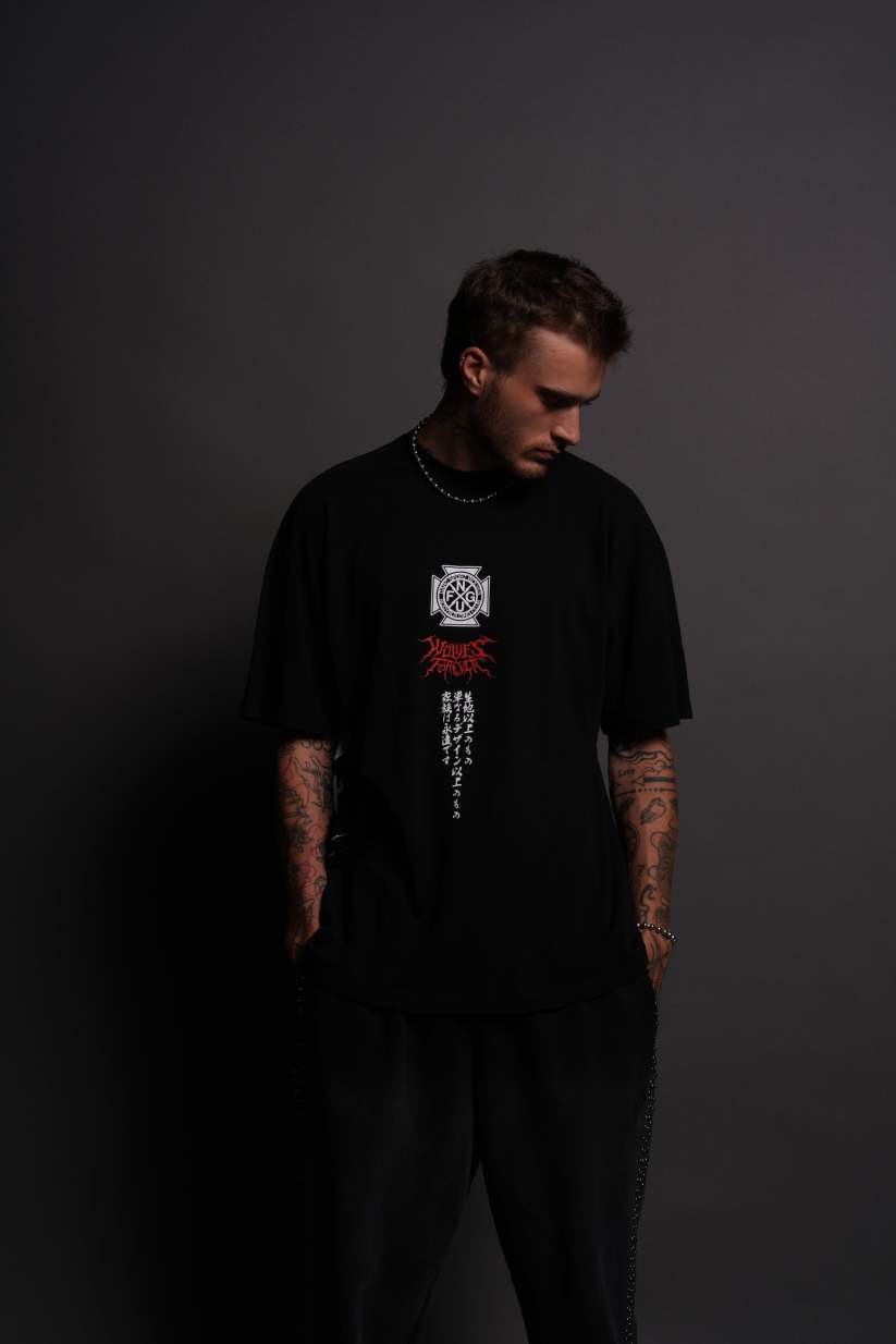 CAMISETA OVERSIZED - SKULL FOREVER