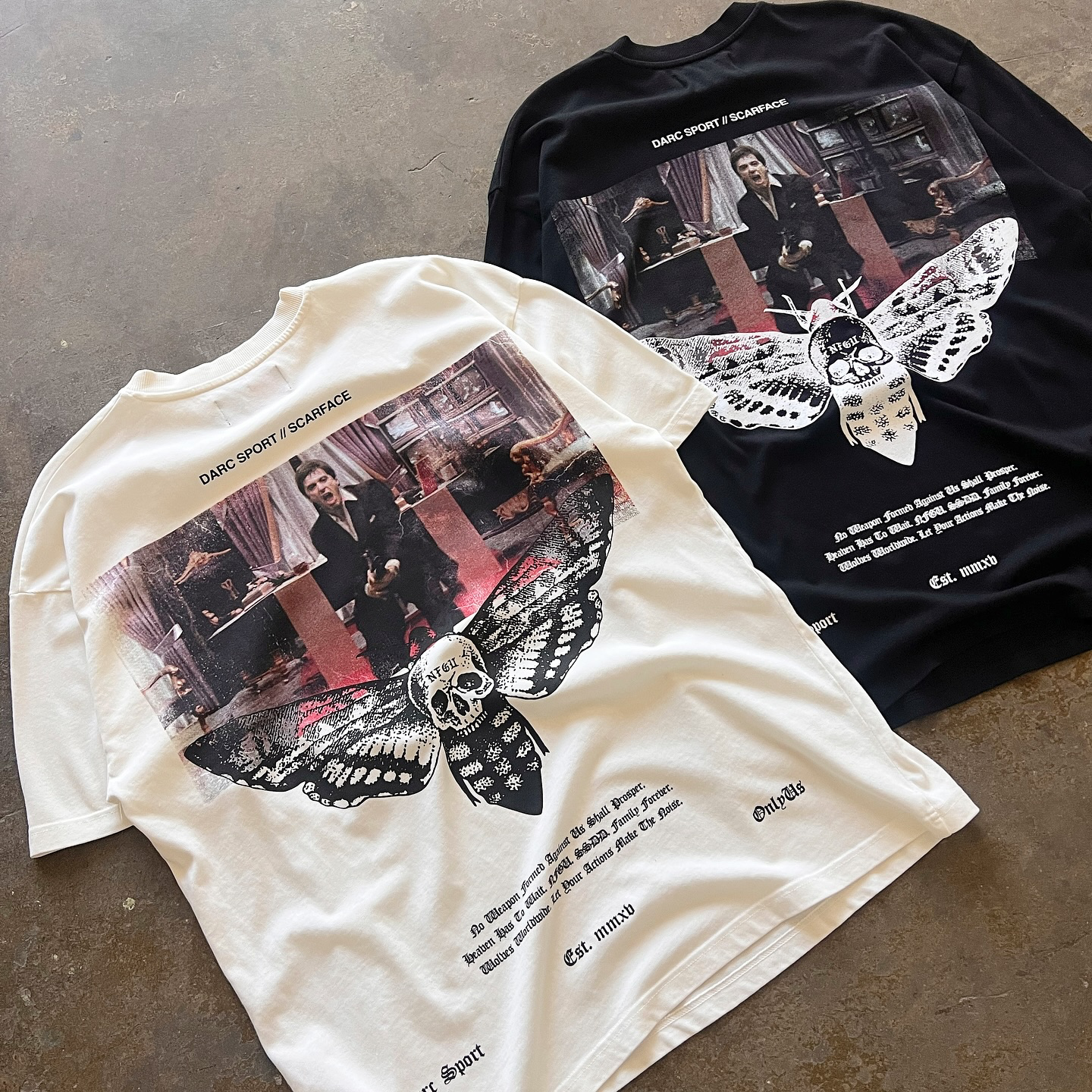 CAMISETA OVERSIZED -  SAY HELLO BLACK