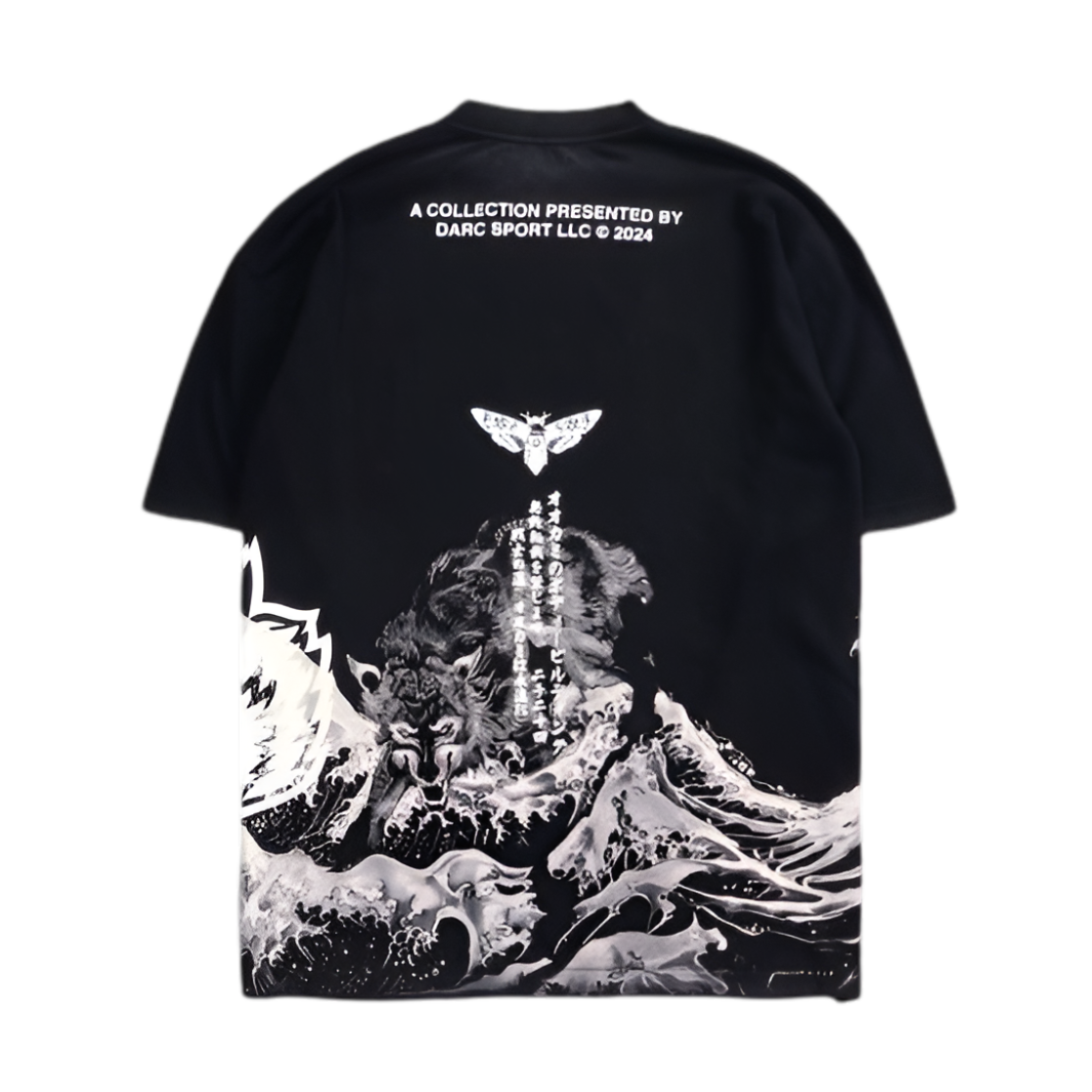 CAMISETA OVERSIZED - WOLF TIDE