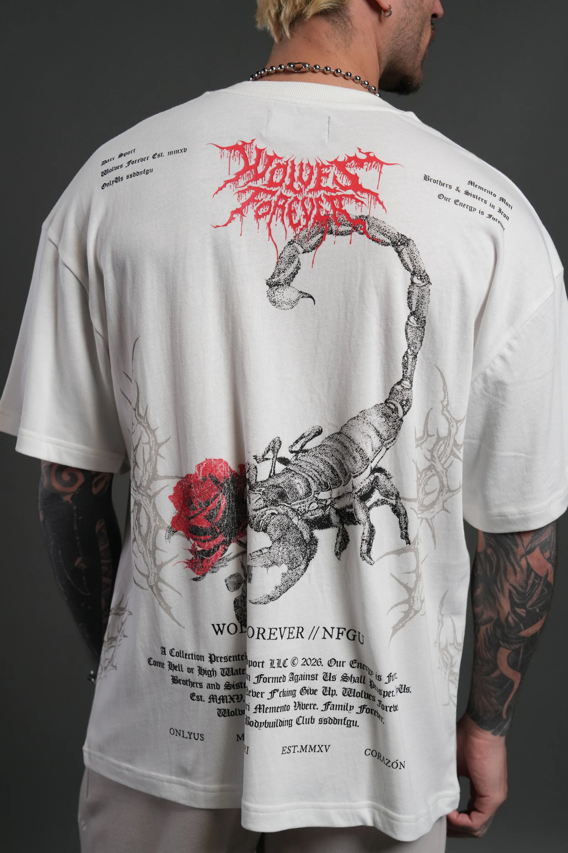 CAMISETA "SCORPION" - D1 WOLVES