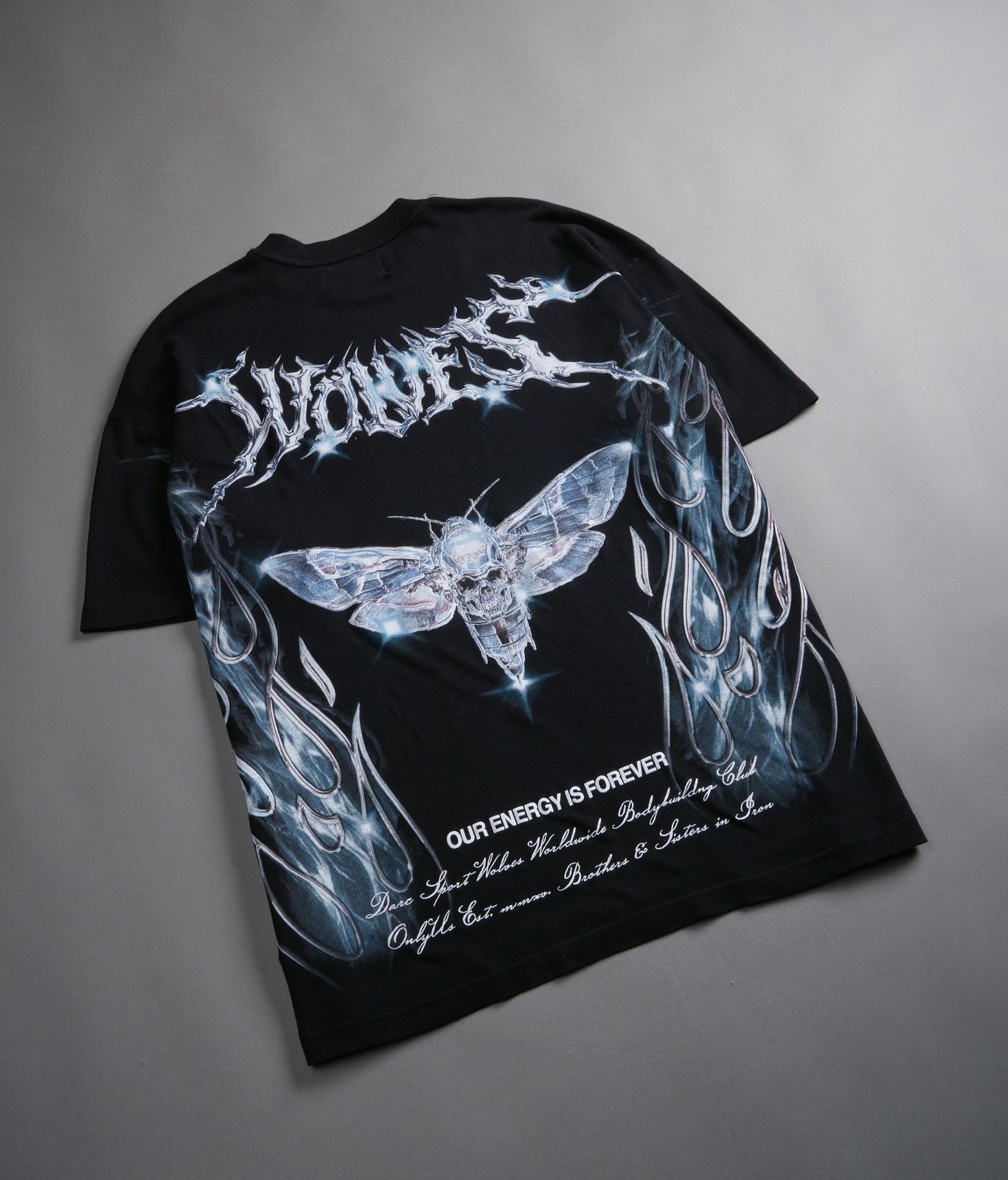 CAMISETA OVERSIZED - IRON MOTH