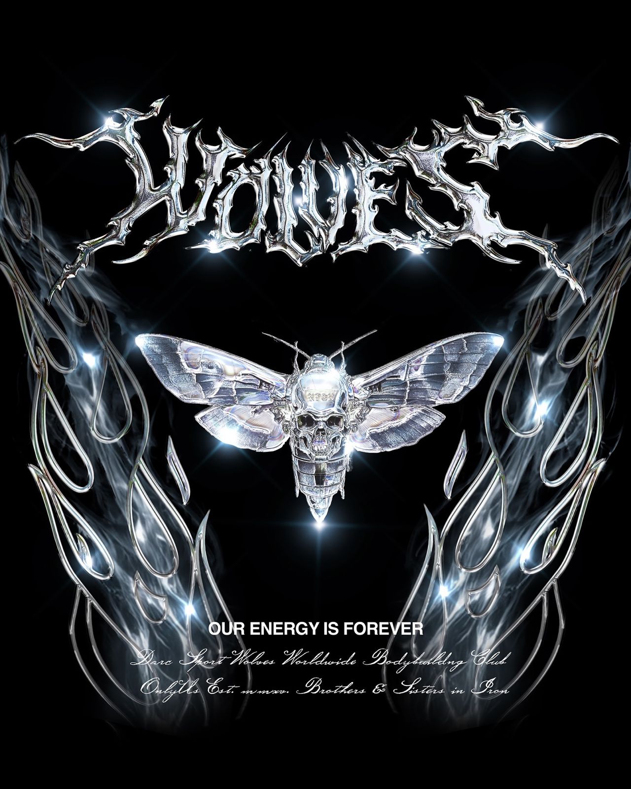 CAMISETA OVERSIZED - IRON MOTH